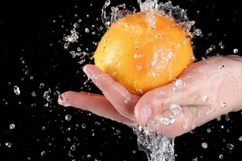 lavar la fruta para prevenir los parásitos subcutáneos