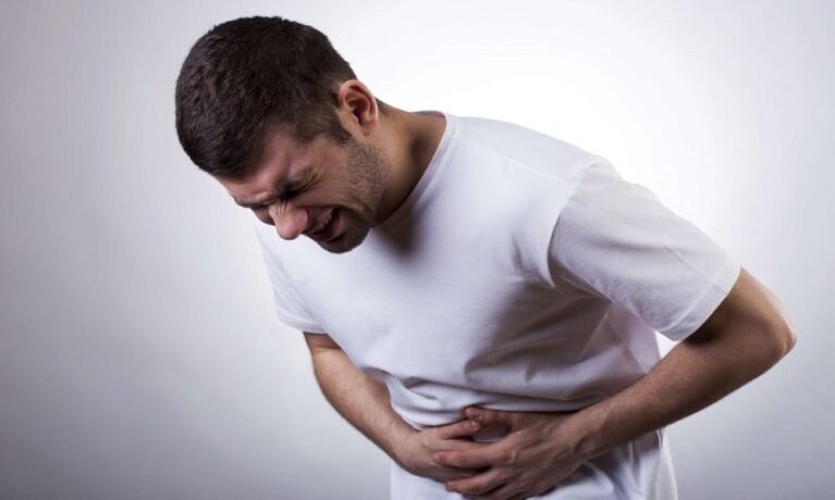 dolor abdominal con parásitos en el cuerpo