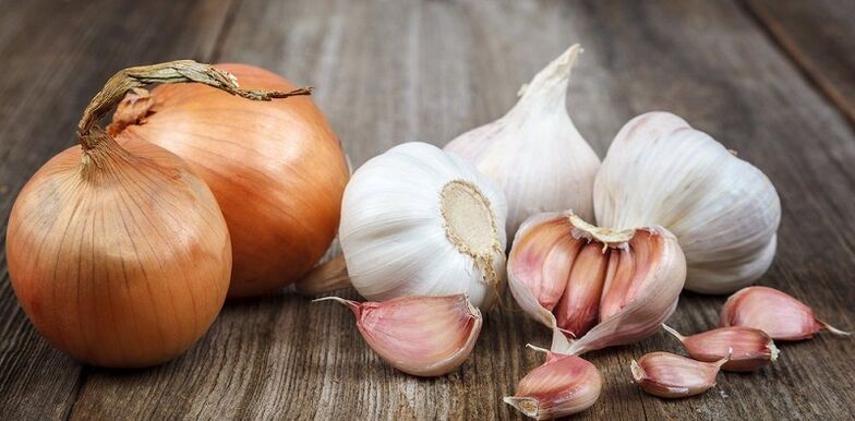 ajo y cebolla para eliminar los parásitos del cuerpo